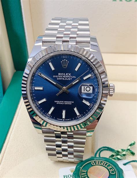 rolex 126334 blue dial